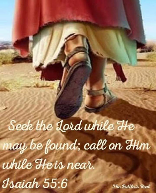 HE WALKS WITH ME